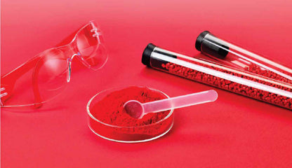 Extra small plastic measuring scoops size comparison.