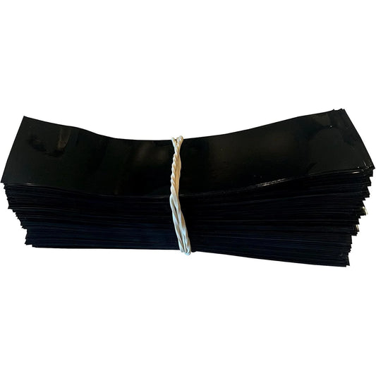 Black Shrink Bands 105 x 28 mm.
