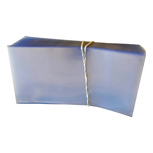 Clear Shrink Bands 100 x 40 mm.