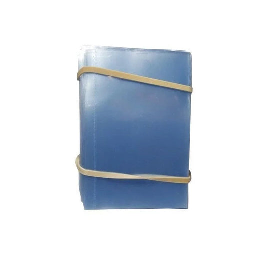 Clear Shrink Bands 55 x 85 mm dimensions and sizing guide.