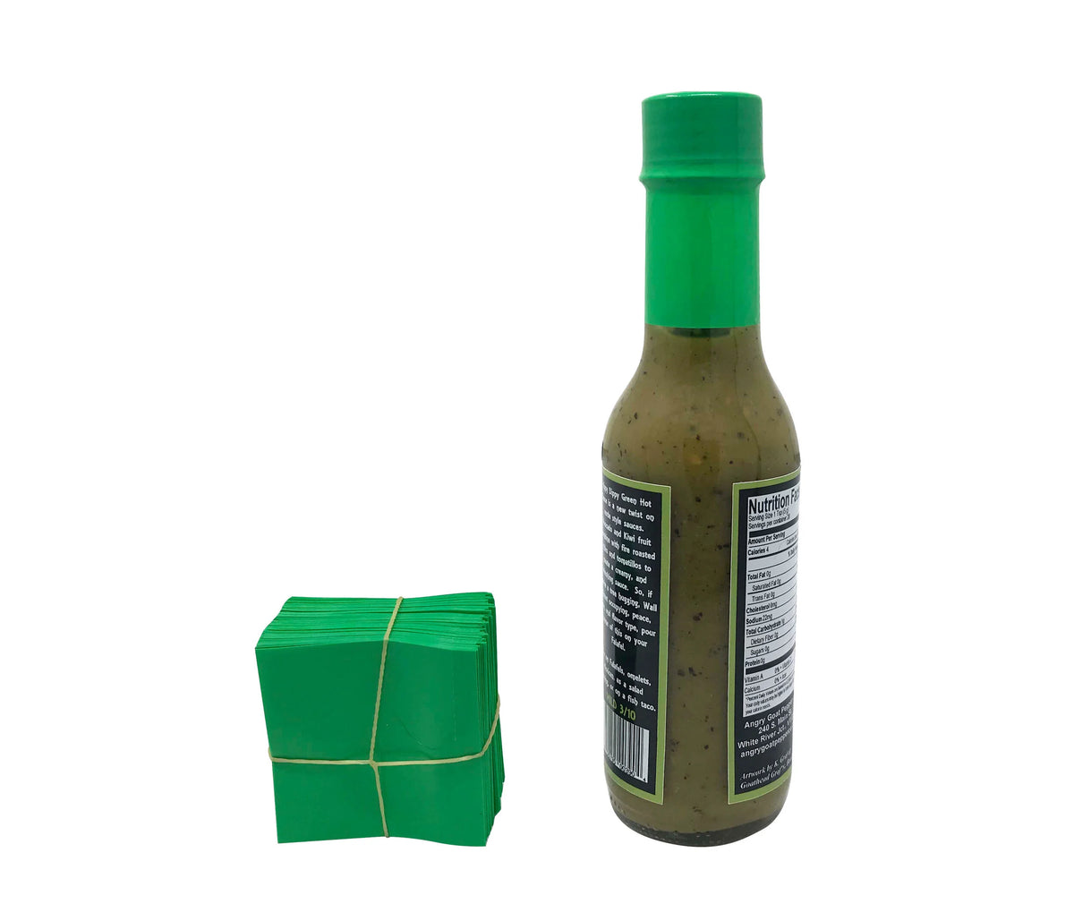 Green Shrink Bands 48 x 52 mm.