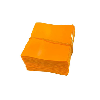 Orange Shrink Bands 45 x 52 mm.