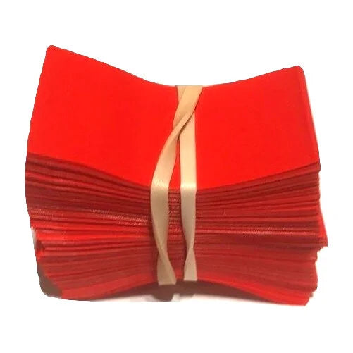 Red Shrink Bands 45 x 23 mm.