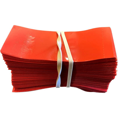 Red Shrink Bands 66 x 28 mm.