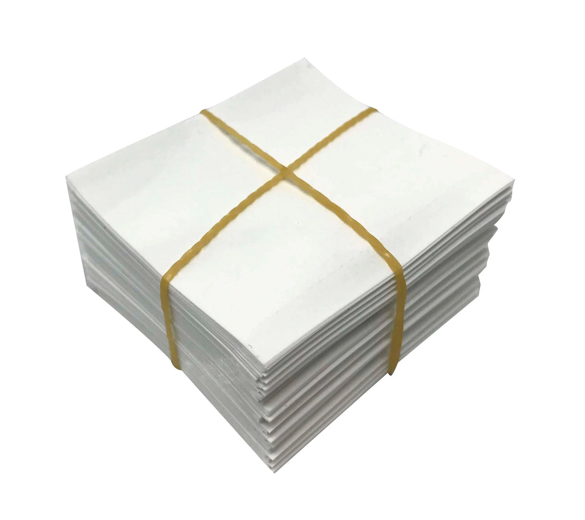 White Shrink Bands 48 x 52 mm.