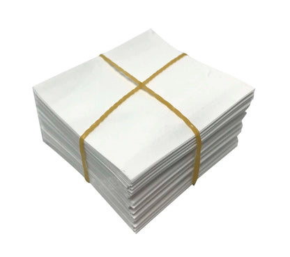 White Shrink Bands 48 x 52 mm.